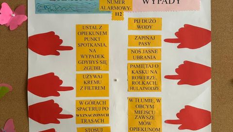 Bezpieczne wakacje 