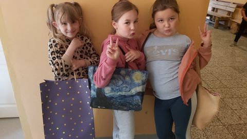 Dzień bez plecak w klasach I-III